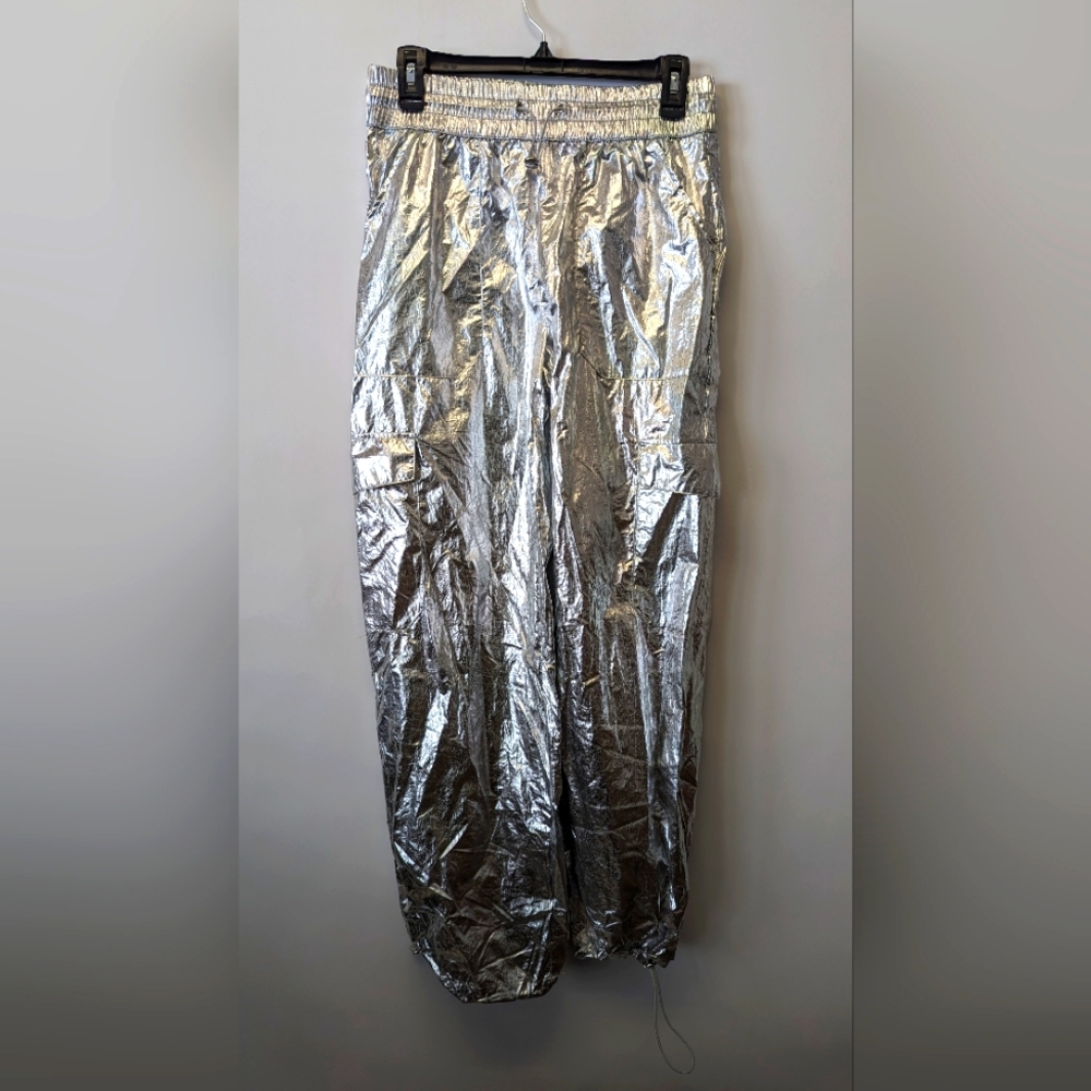 Women's Metallic Cargo Pants - A New Day